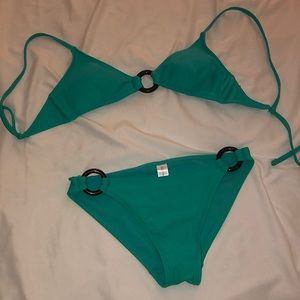 Teal bikini